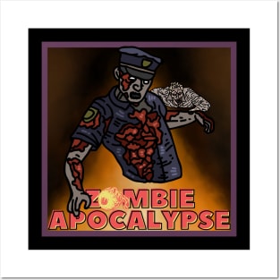 zombie apocalypse by no future b Posters and Art